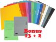Brunnen Schnellhefter Pappe extrastark - GROßPACK bunt - (13+2) 15 Stück bzw. Farben im Pack - für Schule, Job, Büro und zu Hause