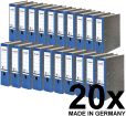 Original Falken 20er Pack Recycling-Ordner Wolkenmarmor blau
