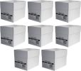 20.000 Blatt Profi Business economy Pack 8 Karton mit je 2.500 Seiten Blatt Pages Kopier- & Druckerpapier weiß A4 80g/m² für Laser- & Tintenstrahldrucker, Kopier und Fax, weiß