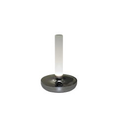 LED Akku Tischleuchte Biarritz in Silber 2,5W 54lm IP54