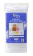 GLOREX 6 2524 05 - Bastelwatte, 1 kg weiß, 100 % Polyester, waschbar bis 30°C, schwer entflammbar, ideal zum Basteln und als Füllmaterial für Kissen, Puppen und Stofftiere