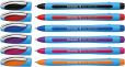 Schneider 150296 Slider Memo XB Kugelschreiber (mit Kappe, Strichstärke: XB) 6er Etui sortiert