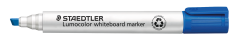 STAEDTLER Lumocolor Whiteboard-Marker 351 B-3, blau Keilspitze