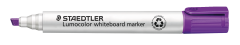 STAEDTLER Lumocolor Whiteboard-Marker 351 B-6, violett Keilspitze