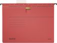 Leitz 1984 Hängehefter ALPHA® - kfm. Heftung, Pendarec-Karton, 5 Stück, rot