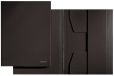 Leitz 3924 Jurismappe - A4, Pendarec-Karton 430g, schwarz