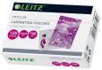 Leitz 7369 Folientasche 125 Micron, für Visitenkarten, 100 Stück