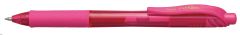 Pentel Liquid Gel-Tintenroller EnerGelX BL107, Druckmechanik, nachfüllbar, 0,35mm, Pink