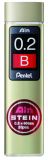 Pentel Feinmine AinStein C272, 0,2mm, Inhalt: 20 Feinminen