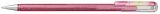 Pentel Glitzer-Gel-Tintenroller Dual Metallic K110, 0,5mm, Rosa/Metallic-Grün&Gold