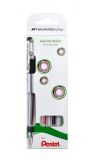 Pentel Gel-Tintenroller Hybrid Gel Grip K116, 0,3mm, 4 Schreibfarben im Set
