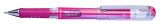 Pentel Gel-Tintenroller Hybrid Gel Grip DX K230, 0,5mm, Metallic-Rot