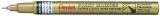 Pentel Deko-Lack-Marker feine Nadelspitze, 0,7mm, Gold