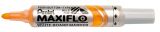 Pentel Whiteboard-Marker Maxiflo MWL5M, 2,5mm Rundspitze, Gelb