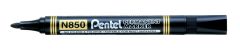Pentel Permanent-Marker Pentel N850, 1,5mm Rundspitze, Schwarz