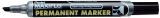 Pentel Permanent-Marker Maxiflo NLF60, 1 - 3,5mm Keilspitze, Schwarz