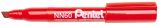 Pentel Permanent-Marker Pentel Pen NN60, 2 - 6mm Keilspitze, Rot