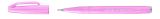 Pentel Brushpen Sign Pen Brush SES15 mit flexibler Pinselspitze, fein schreibend, Blassrosa