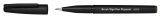 Pentel Brushpen Sign Pen Brush Pigment SESP15 mit pigmentierter Tinte, flexible Pinselspitze, Sepia