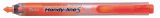 Pentel Textmarker Handy-Line, Keilspitze, Druckmechanik, Orange
