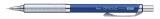 Pentel Druckbleistift Orenz Metallic XPP1007 mit Anti-Minenbruch-Technik, 0,7mm HB, Gehäusefarbe: Silber/Blau